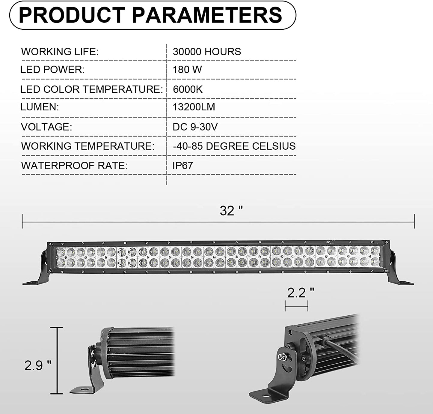 Cyclops LED® (Lightbar For H2 and H3 Hummers)